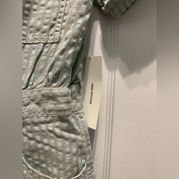 URBAN OUTFITTERS BDG Devon Linen Tie-Waist Romper - Picture 6 of 9